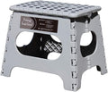 Non-Slip Folding Step Stool, Sturdy Safe Enough by BEEANDEE