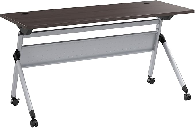 Bush Business Furniture Folding Training Table, 60 inch Desk, Commercial-Grade by BushBusinessFurniture
