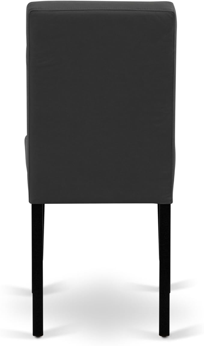 East West Furniture LGAS7-BLK-12 7 Piece Dinner Table Set Contain A Dining - Image 11