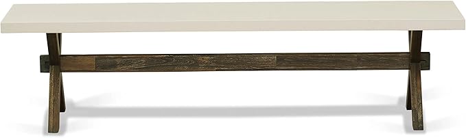 East West Furniture X727MZ748-6 6 Piece Dining Table Set Contains a Rectangle - Image 14