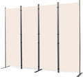Room Divider, 4 Panel Folding Privacy Screens by CHOSENM