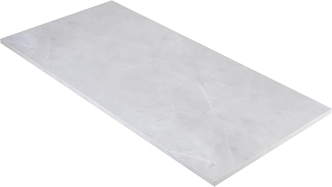 Kaboon Universal Tabletop 59.1"x23.62", Solid One-Piece Melamine Table Top by Kaboon