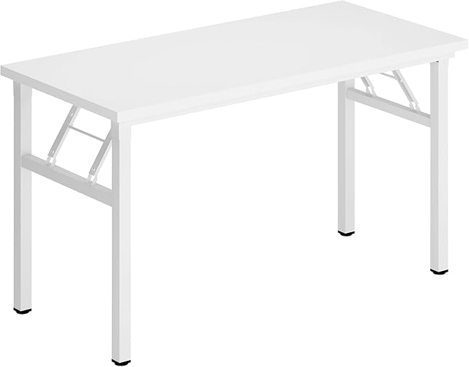DlandHome 47 inches Folding Table Computer Desk Portable Table Activity Table - Image 9