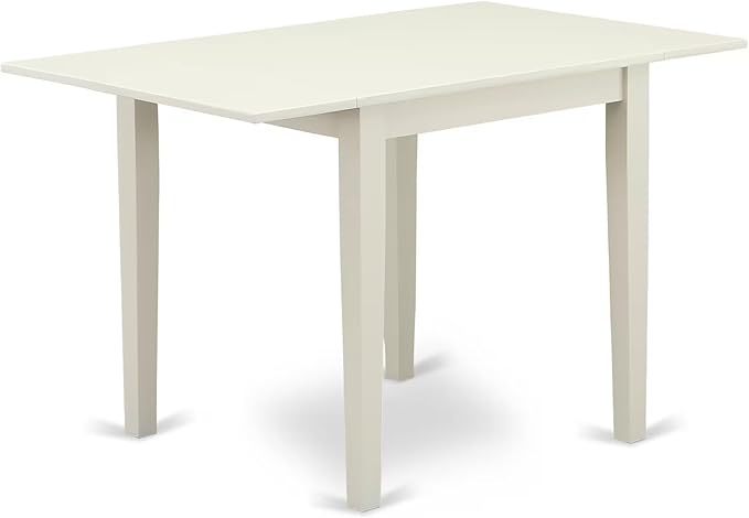 East West Furniture 1NDEN5-LWH-06 5 Piece Dining Table Set - Image 3