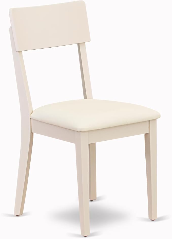 East West Furniture CAAD7-LWH-LC 7 Piece Dining Table Set Consist of a - Image 9