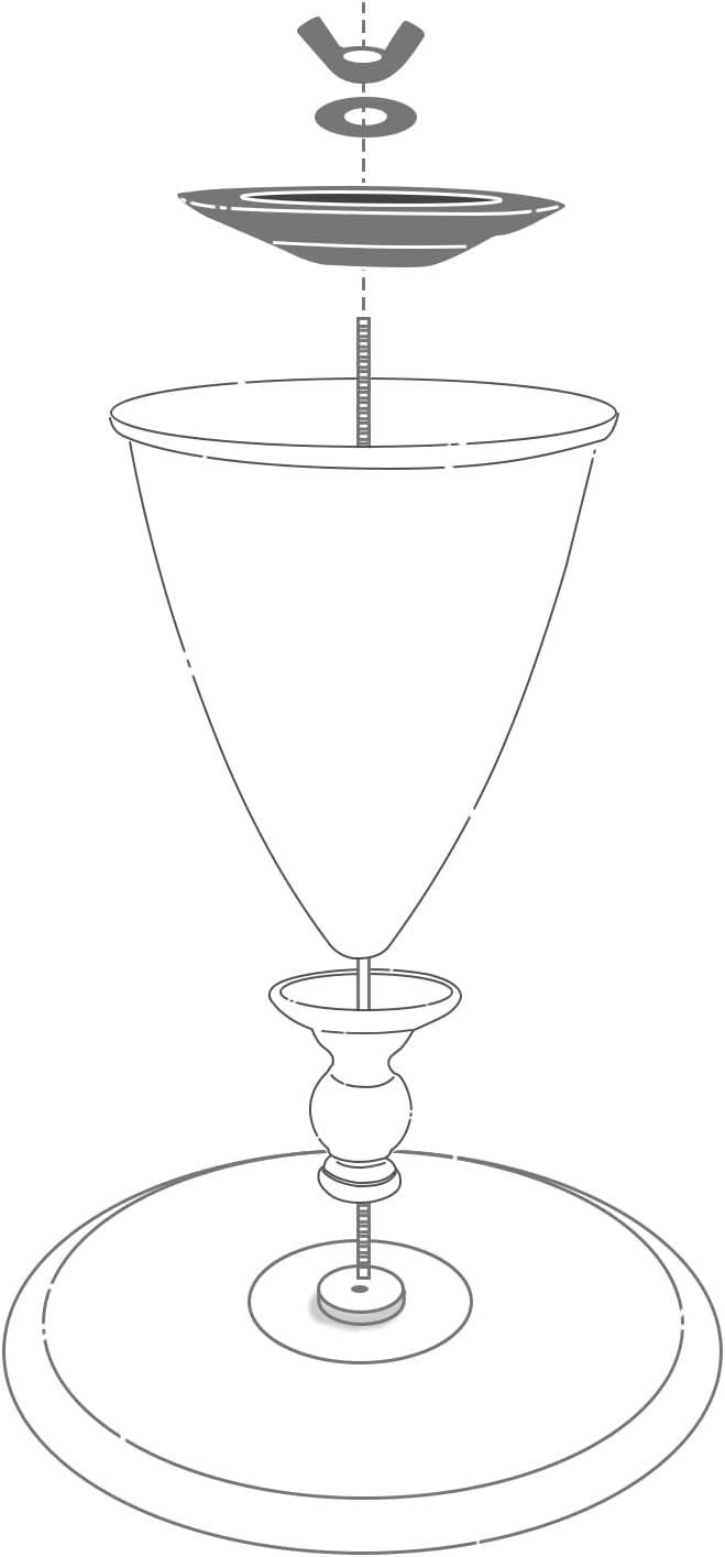 Small Round Side Table for Small Spaces, Unique Accent Sofa Drink Table Metal - Image 9