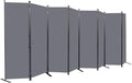 Room Divider 6FT Portable Room Dividers and Folding Privacy Screens, 8 Panel by HOMSCREENER