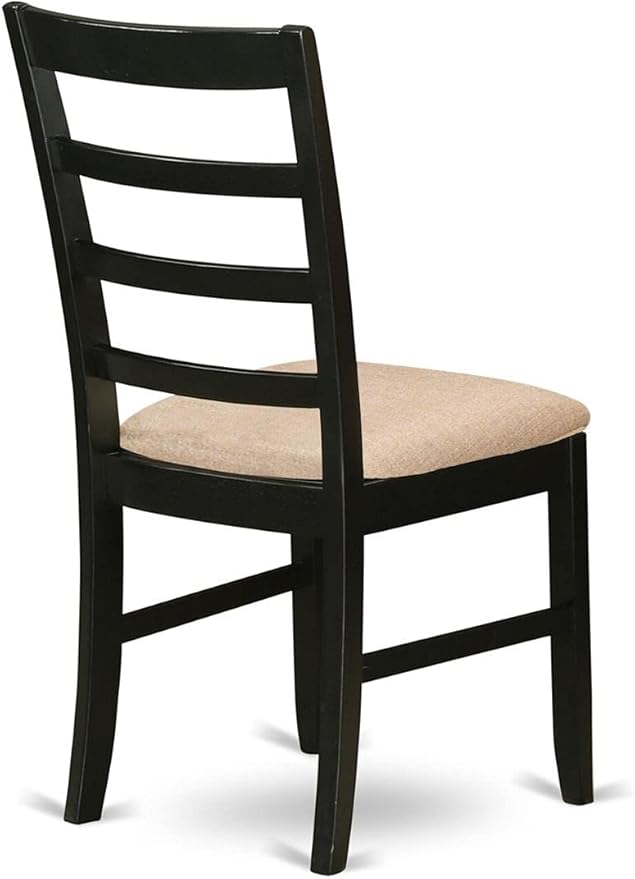 East West Furniture CAPF6-CAP-C 6 Piece Dining Table Set Contains a Rectangle - Image 5