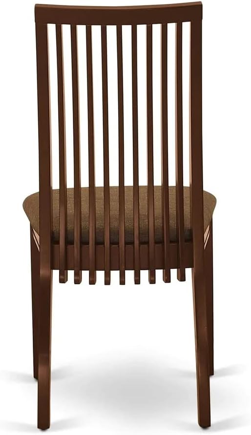 East West Furniture DMIP5-MAH-C 5 Piece Kitchen Table & Chairs Set Includes a - Image 12