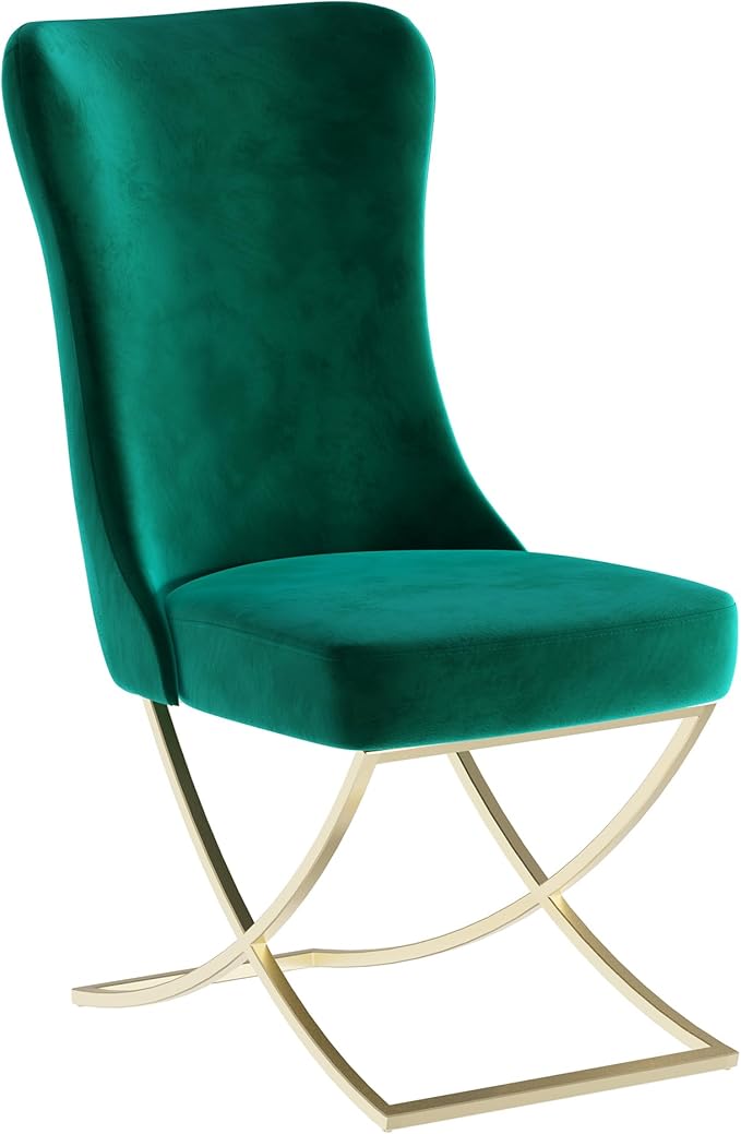 Ottomanson Royal Dining Chairs Set of 4 – Upholstered Tufted Microfiber - Image 4