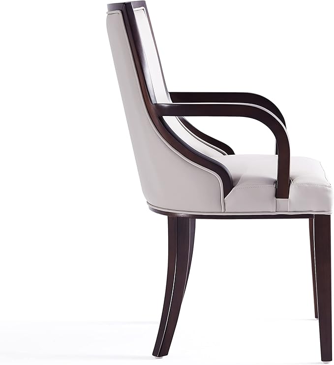 Manhattan Comfort Grand Faux Leather Dining Chair - Image 7