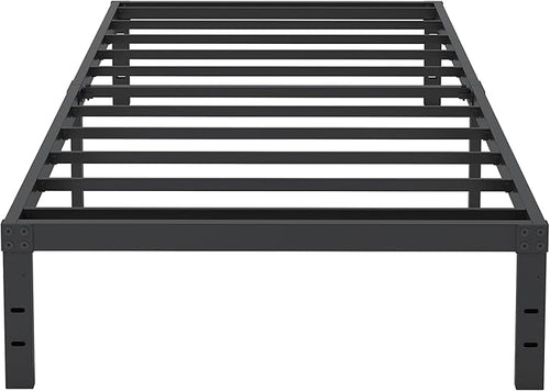 10 Inch XL Twin Bed Frames, Platform Metal Bed Frame Twin XL Size Heavy Duty by Cieemine