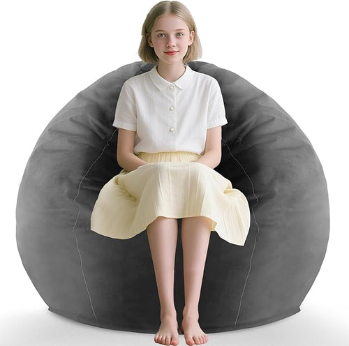 2FT Bean Bag Chair, Comfy Bean Bag Chairs by SIMFLAG