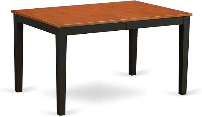 East West Furniture NIQU6-BCH-W 6 Piece Dining Room Table Set Contains a - Image 3