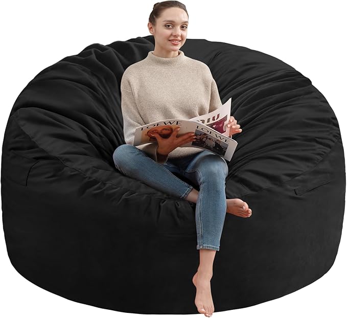 4FT Bean Bag Chair, Large Bean Bag Chairs by SIMFLAG