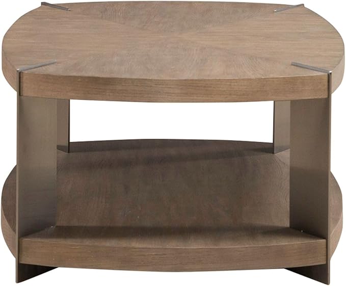 Liberty Furniture Harlow Living Room Oval Cocktail Table - Image 4