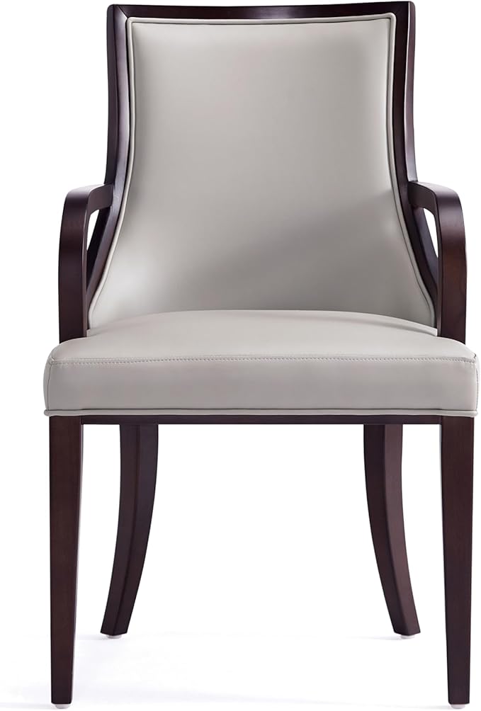 Manhattan Comfort Grand Faux Leather Dining Chair - Image 6