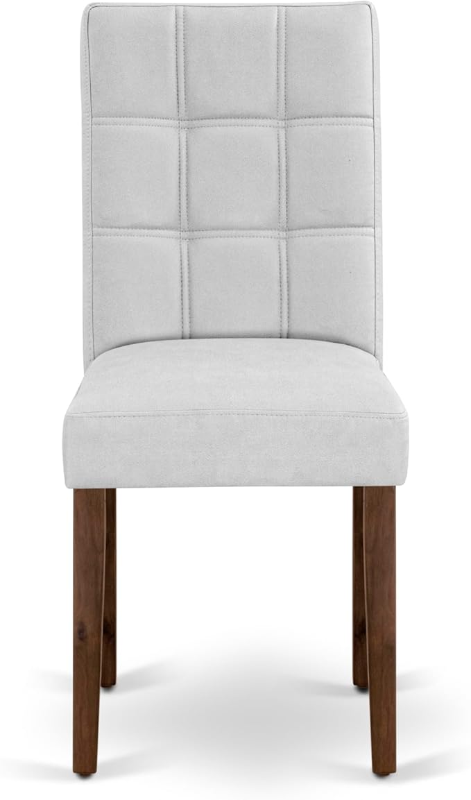East West Furniture ANAS3-AWA-27 3 Piece Modern Dining Set consists A Dinning - Image 7