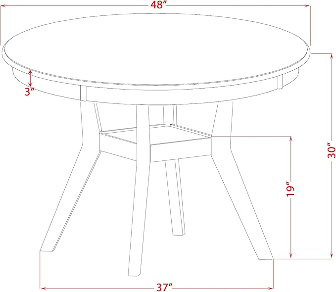 F58-0N-TP - Modern Dining Table - Image 3
