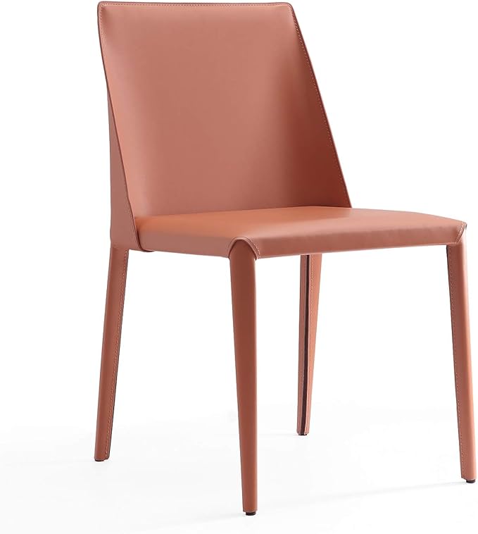 Manhattan Comfort Paris 8-Piece Leather Dining Chair and Armchair Set, - Image 4