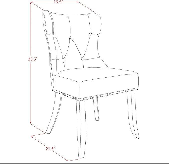East West Furniture X027SI215-6 6 Piece Kitchen Table Set Contains a Rectangle - Image 20