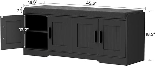 2-Tier Storage Bench, Shoe Bench - Image 2