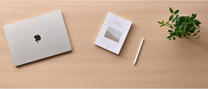 Kaboon Universal Tabletop 45"x20", Solid One-Piece Melamine Table Top, L-Desk - Image 7