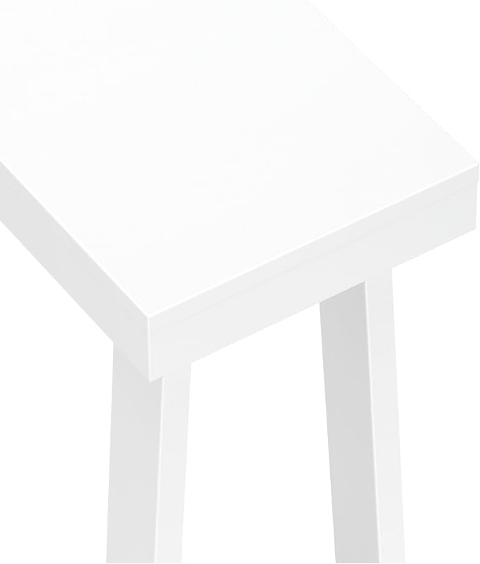 Plank+Beam Solid Wood Console Table, 46.25 Inch, Sofa Table, Narrow Entryway - Image 5