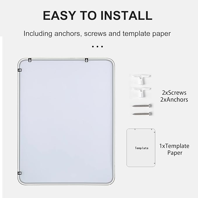 20"x40" Bathroom Wall Mirror - Image 7