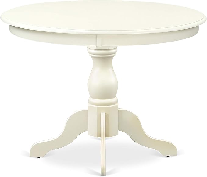 East West Furniture HBDA5-LWH-W 5 Piece Dinette Set - Image 5