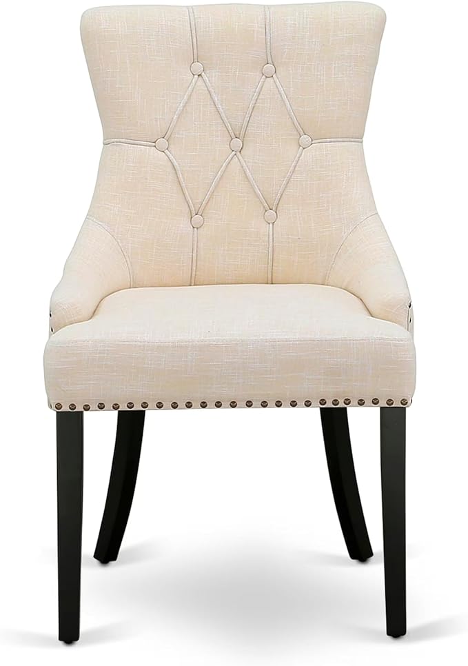 East West Furniture V697FR102-9 9 Piece Dining Room Set Includes a Rectangle - Image 9