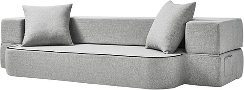 2-in-1 Folding Sofa Bed with Pillows by SUYOLS