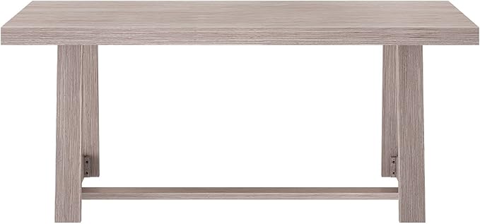 Plank+Beam 72 Inch Farmhouse Dining Table, Solid Wood Rustic Kitchen Table - Image 5