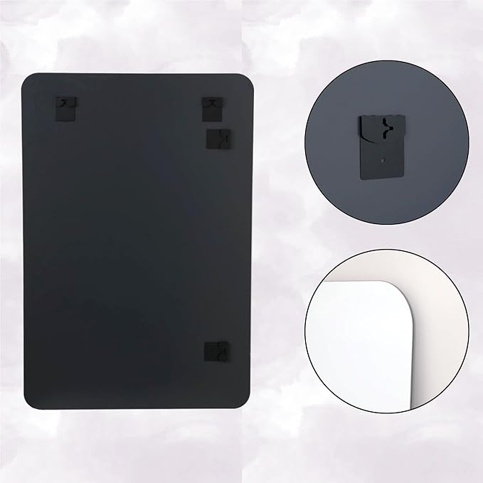 Frameless Bathroom Mirror 30x40, Bathroom Mirrors - Image 5