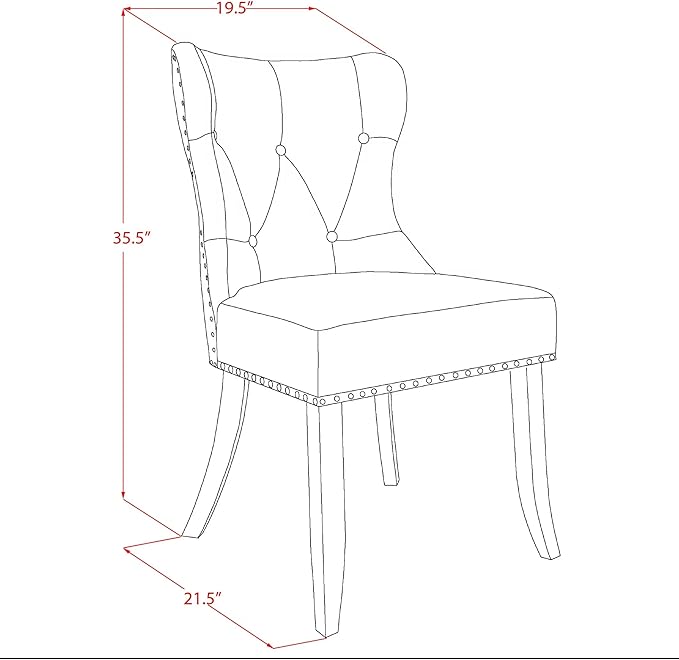 East West Furniture V077SI215-5 5 Piece Dining Set Includes a Rectangle Dining - Image 18