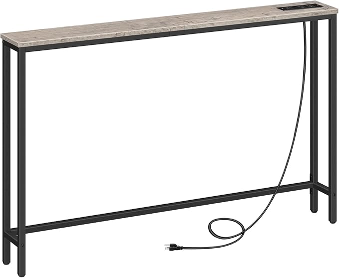 HOOBRO 47.2" Skinny Console Table by HOOBRO