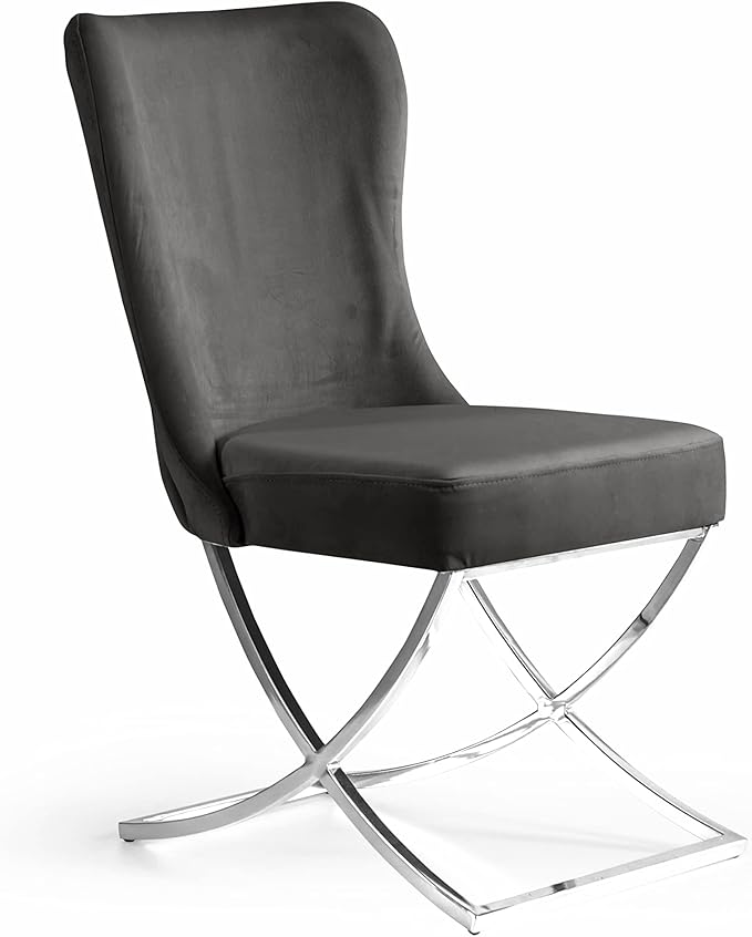 Ottomanson Royal Dining Chairs Set of 4 – Upholstered Tufted Microfiber - Image 5