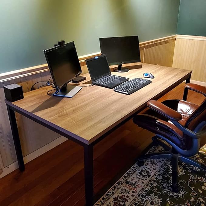 BIBOC Large Computer Desk Modern Simple Style Table 36X72 inches Office Desk by BIBOCOFFIC