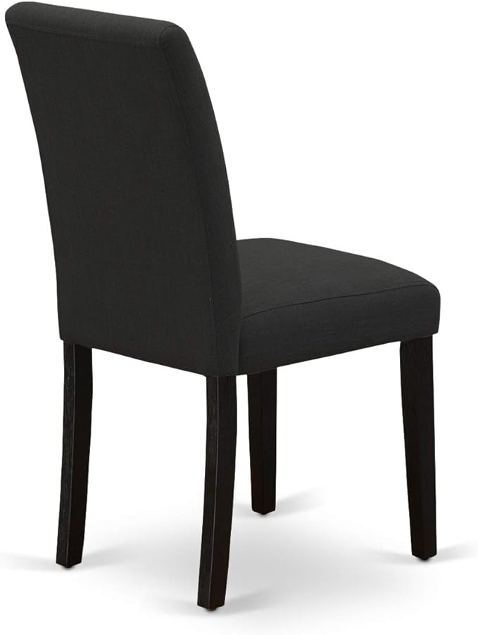 East West Furniture AMAB3-ABK-24 3 Piece Modern Dining Table Set Contains a - Image 12