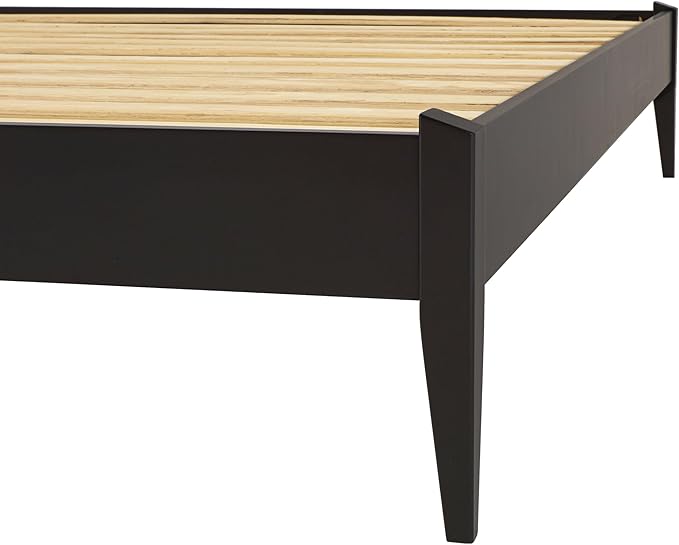 Bme Dinkee King Platform Bed Frame Wood 15 Inch - Image 8