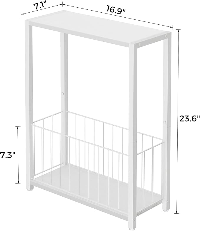 Narrow Side Tables Set of 2 - Image 3