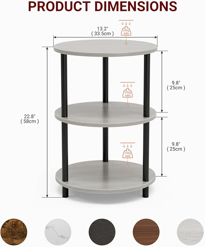 Small Round End Table - Image 2