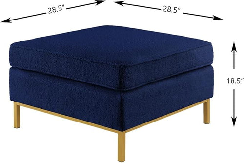 24KF Large Square Couch Ottoman - Image 2