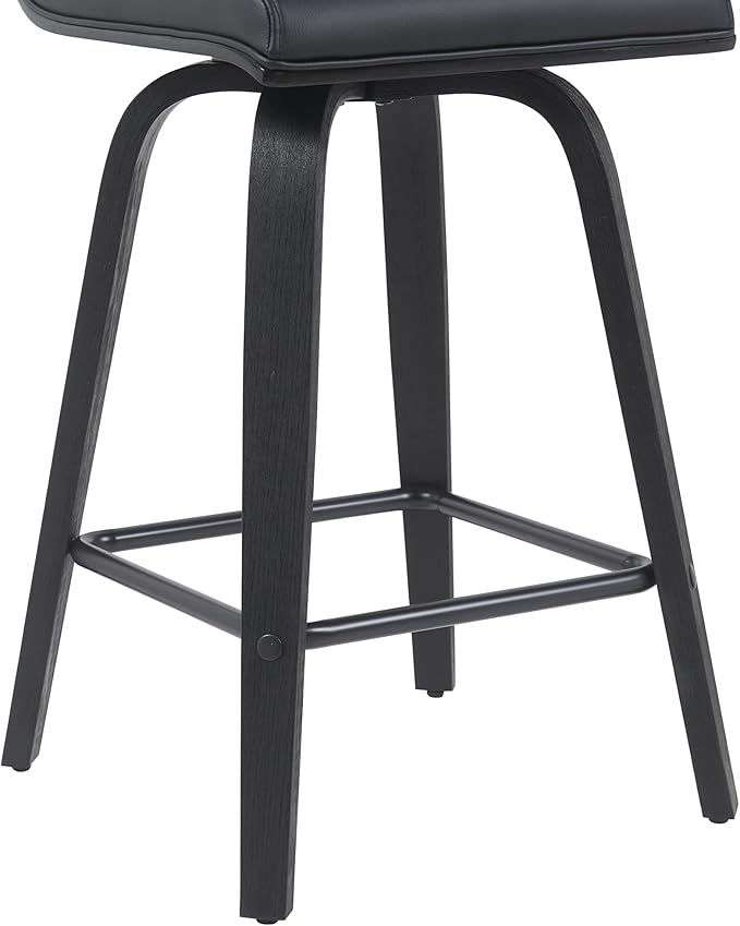 Vienna Modern Counter Height Swivel Bar Stool - Image 7