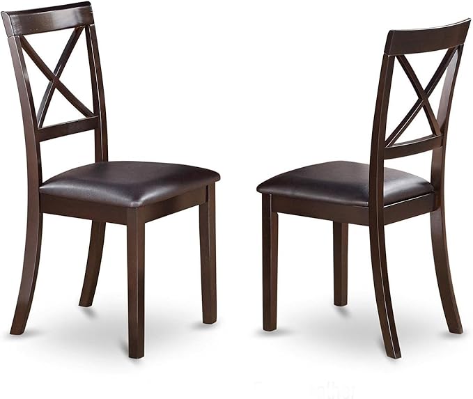 East West Furniture HLBO5-CAP-LC 5 Piece Dinette Set - Image 3