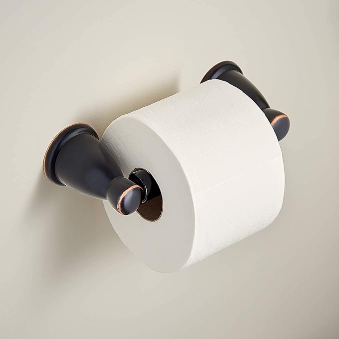 Franklin Brass Kinla 5-Piece Bathroom Set Oil-Rubbed Bronze 18', Toilet Paper - Image 11