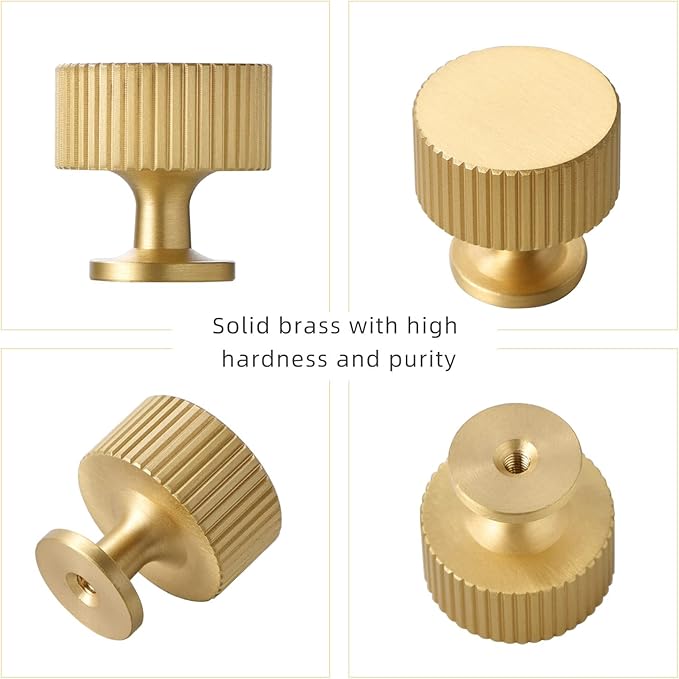 Solid Brass Cabinet Knob - Image 2
