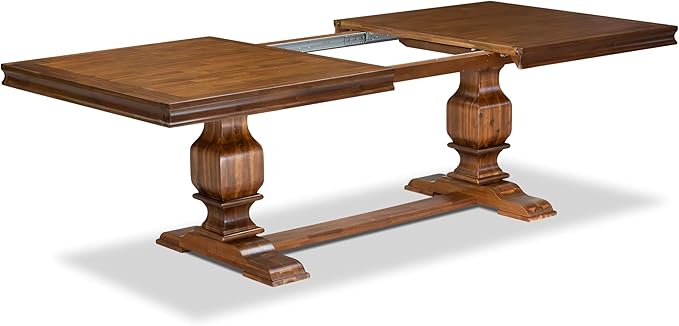 LKCY7-AWA-28 7-Piece Kitchen Table Set Consists of a Dining Table and 6 Beige - Image 7