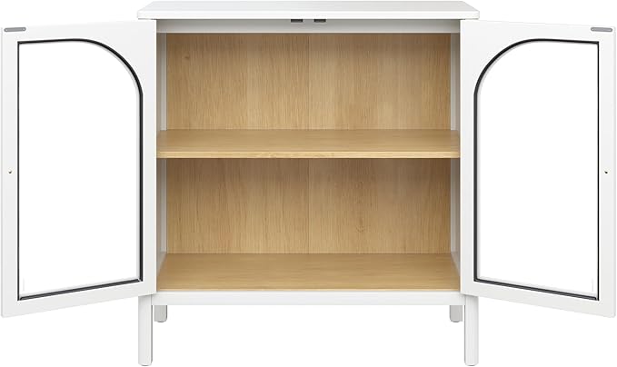 Nathan James Mason Storage Accent Cabinet Sideboard Buffet, Credenza - Image 6