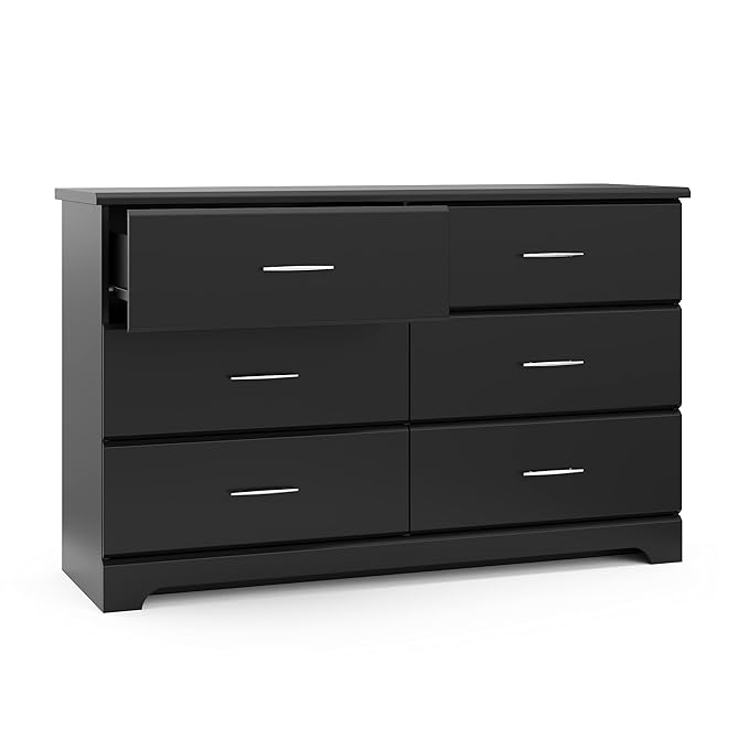 Storkcraft Brookside 6-Drawer Dresser – GREENGUARD Gold Certified, Nursery & - Image 10